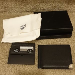 MCM Bi-fold Clip Card Case Wallet